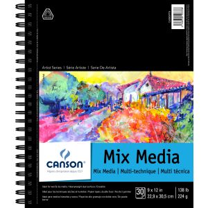 Pacon Canson Mix Media Pad 9