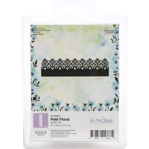 Couture Creations Le Petit Jardin Die Petit Floral Edge 5.5 Inch X.9 Inch