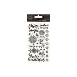 Kelly Creates Rub Ons 2 Sheets 