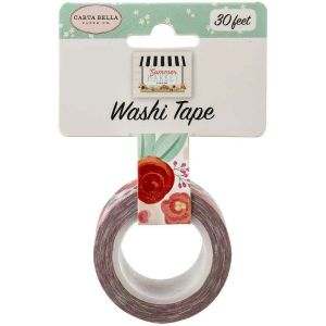 Carta Bella Summer Market Washi Tape 30 Market Floral