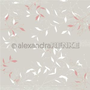 Alexandra Renke Calm Spring Design Paper 12inchesX12inchesSpring Birds On Branches 