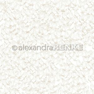 Alexandra Renke Calm Spring Design Paper 12inchesX12inchesSpring Birds Background