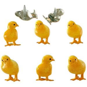 Eyelet Outlet Shape Brads 12 Per Pkg -Chick