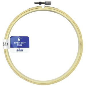 Design Works Janlynn Wood Embroidery Hoop 6 Inch Natural
