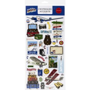 Our Travel Adventure Chipboard 6