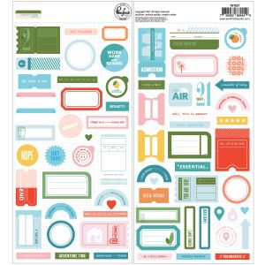 PinkFresh Cardstock Stickers-Some Days