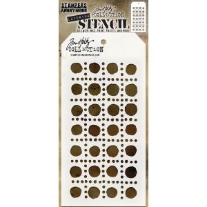 Stampers Anonymous Tim Holtz Layered Stencil 4.125