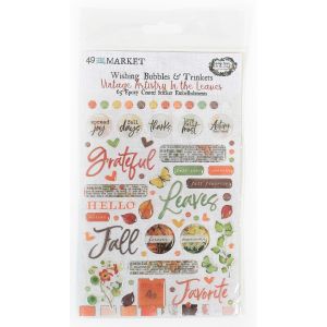 Vintage Artistry In The Leaves Wishing Bubbles & Trinkets- 