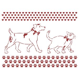 Stamperia Stencil D 7.87