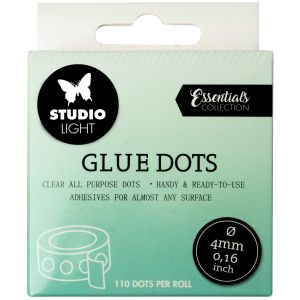 Studio Light Double-Sided Glue Dots 4mm 110 Per Pkg -Nr. 01