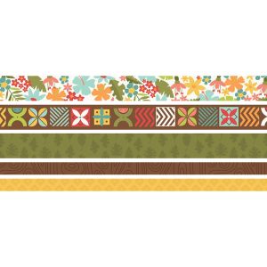 Simple Stories Washi Tape 5 Per Pkg -Say Cheese Adventure At The Park