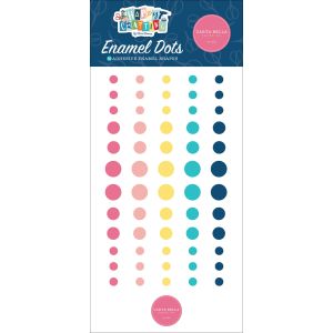 Echo Park Paper Carta Bella Adhesive Enamel Dots 60 Per Pkg Happy Crafting