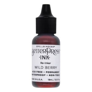 Spellbinders BetterPress Ink Reinker-Wild Berry