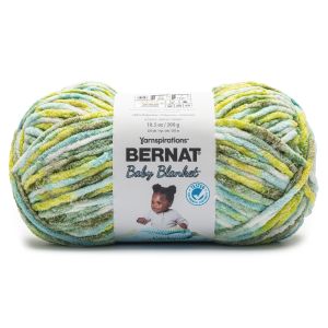 Spinrite Bernat Baby Blanket Big Ball Yarn Sea And Sand 1 pack of 1 Skein