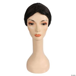 Morris Old Lady Wig-Md Brwn