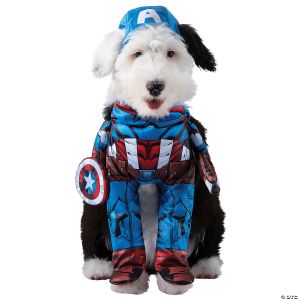 Morris Pet Capt America Cost Sm