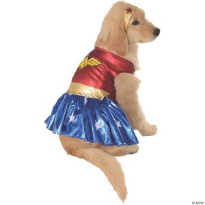Morris PET COSTUME WONDER WOMAN SM
