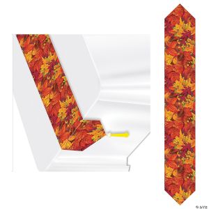 Morris Printed Fall Leaf Table Runner