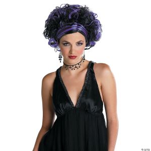 Morris Wicked Widow Wig Bk/Purple