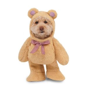 Walking Teddy Bear Pet Suit X Small