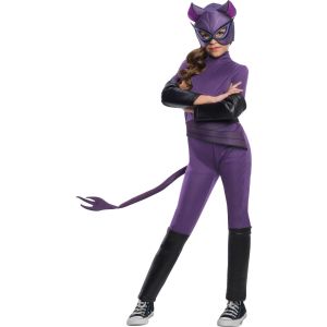 Girls Dc Super Hero Girls Catwoman Costume Medium