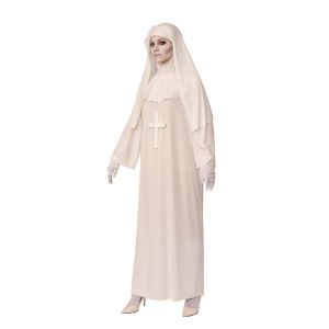 Adult White Nun Costume Standard