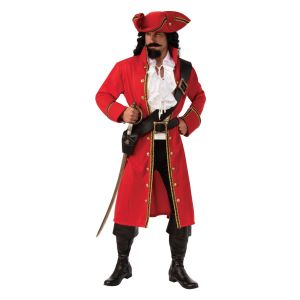 Rubies Opus Collection Mens Pirate Captain Costume As Shown Xl