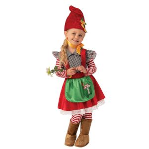 Girls Garden Gnome Girl Costume Small