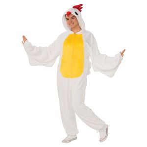 Rubies Unisex Adults Opus Collection Comfy Wear Chicken Costume As Shown S M
