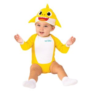 Rubies Baby Shark Costume Yellow 0 6 Months