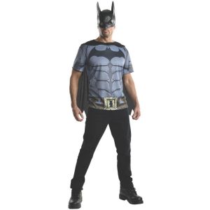Rubies Mens Batman Arkham City Adult Batman Top Multicolor Medium