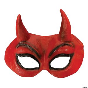 Morris Red Devil Latex Half Mask