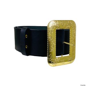 Morris SANTA BELT BLACK LEATHER CAST