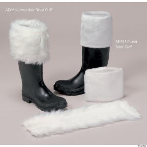 Morris Santa Boot Cuff Pair Long Hair