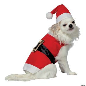 Morris Santa Pet Costume Sm