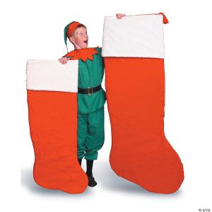 Morris SANTA STOCKING PLUSH 60 IN
