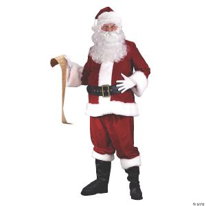 Morris Santa Suit Ultra Vlvt Large