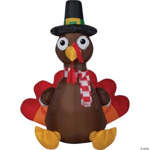 Morris Airblown Turkey W/Scarf Sm