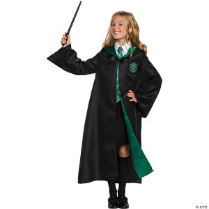 Morris Slytherin Robe Deluxe-Ch Medium
