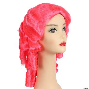 Morris Southern Belle Clown Wig-Hot Pink