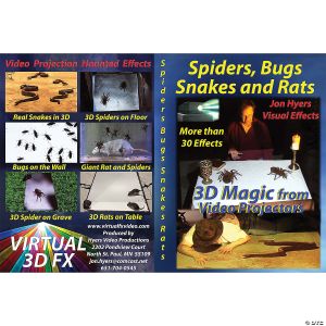 Morris Spiders Snakes And Bats Dvd