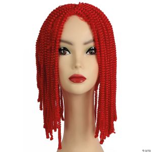 Morris Spring Curl Bargain Wig-Red