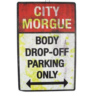 Sunstar Body Drop Off Parking Sign