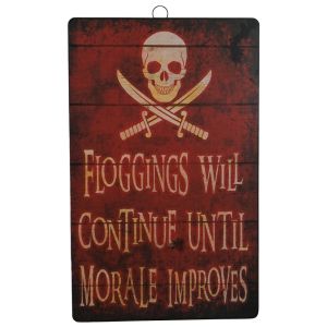 Sunstar SIGN FLOGGINGS CONTINUE UNTIL