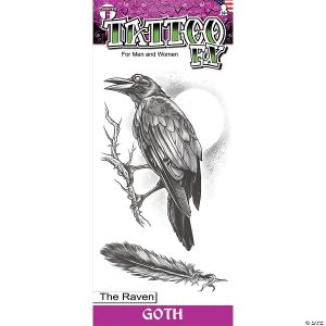 Morris Tattoo Goth The Raven