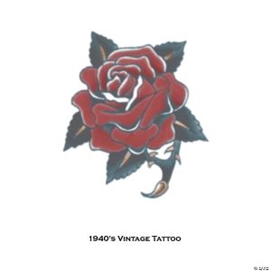 Morris TATTOO VINTAGE ROSE