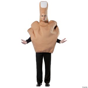 Morris The Finger Adult Costume