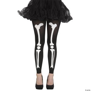 Morris Tights Footless White Bones