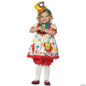 Morris Toddler Clown Girl Costume
