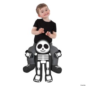 Morris Toddler Skeleton Piggyback Costume